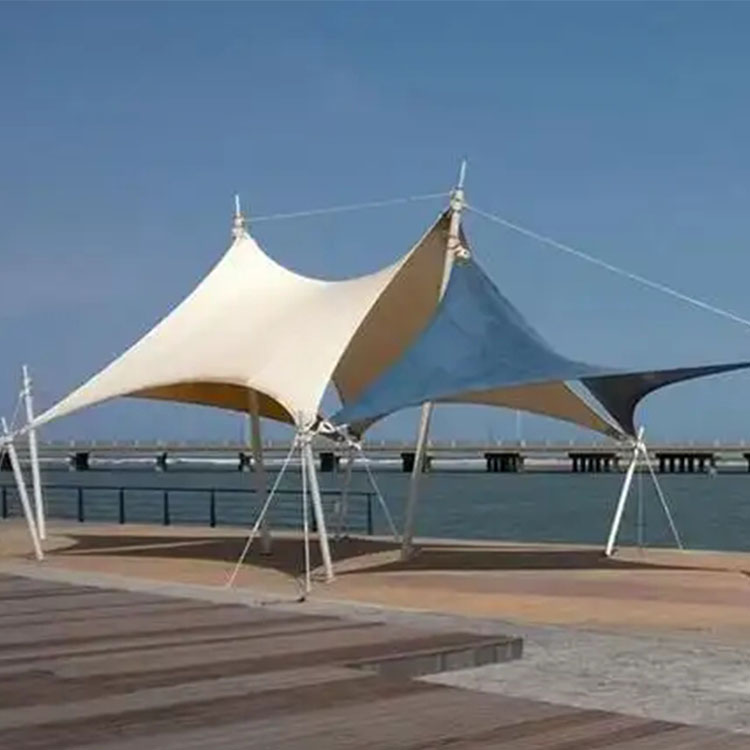 天水膜结构景观棚