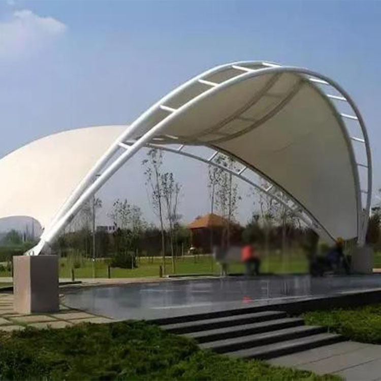 天水膜结构景观棚