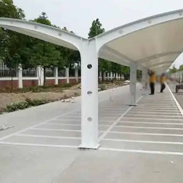 天水膜结构电动车棚