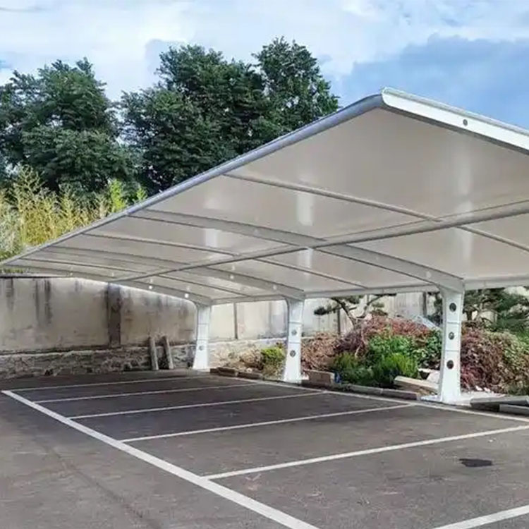 天水膜结构汽车棚